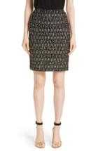 Women's St. John Collection Gilded Eyelash Knit Skirt