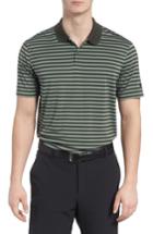 Men's Nike Dry Victory Stripe Golf Polo - Green