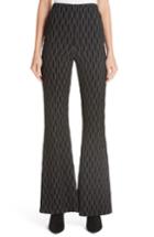 Women's Beaufille Oval Knit Flared Pants - Black