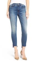 Women's 7 For All Mankind Crop Step Hem Skinny Jeans