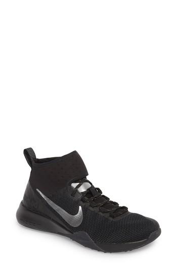 Women's Nike Air Zoom Strong 2 Selfie Training Shoe M - Black