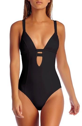 Women's Vitamin A 'neutra' One-piece Swimsuit - Black