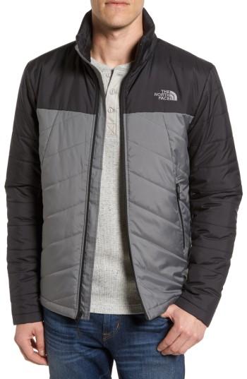 Men's The North Face Saxony Heatseeker Water Repellent Jacket - Grey