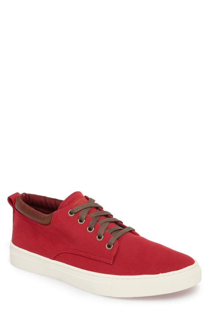Men's Fish 'n' Chips Hampton Low Top Sneaker M - Red