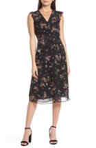 Women's Lenon Flutter Sleeve Midi Dress - Purple