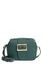 Burberry Small Buckle Leather Crossbody Bag - Green