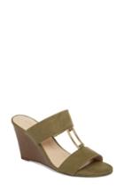 Women's Athena Alexander Ellis Wedge Sandal M - Green