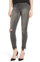 Women's Mother The Looker High Waist Ankle Skinny Jeans - Grey