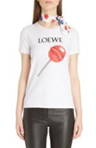 Women's Loewe Lollipop Logo Tee