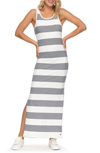 Women's Roxy Tuba Stripe Tank Dress - Blue