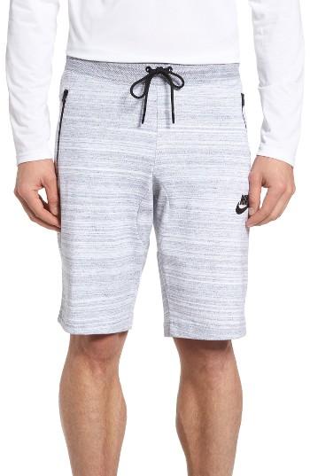Men's Nike Sportswear Knit Shorts, Size - White