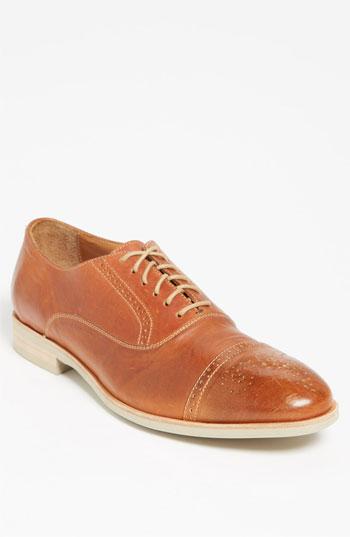 Maison Forte 'hyeres' Cap Toe Oxford Tan