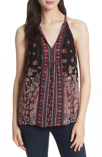 Women's Joie Shara Silk Blouse - Black