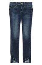 Women's Vince Camuto Indigo Curve Hem Skinny Jeans - Blue