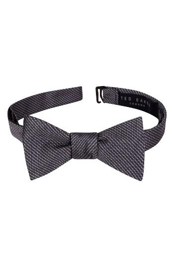 Men's Ted Baker London Skinny Solid Silk Bow Tie
