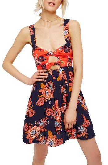 Women's Free People Baby It's You Minidress - Blue