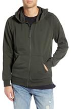 Men's G-star Raw Funnel Collar Zip Hoodie - Grey