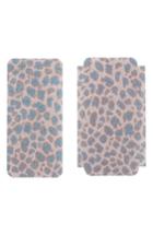 Velvet Caviar Glitter Leopard Iphone 7 Sticker Decal - Purple