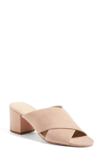 Women's Marc Fisher Ltd Rinna Crisscross Slide .5 M - Pink