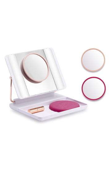 Joi Spotlite Hd Diamond Makeup Mirror In Hot Blush, Size - No Color