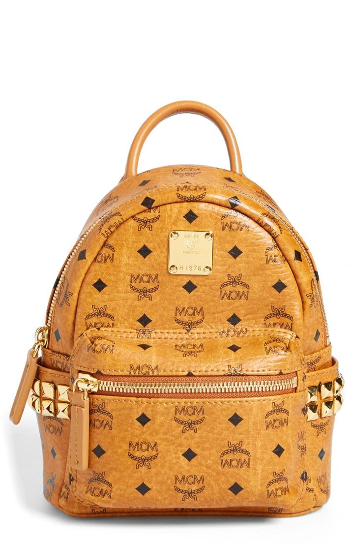 Mcm 'x Mini - Stark' Backpack - Brown