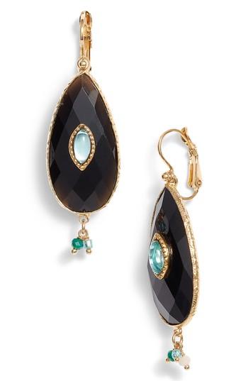 Women's Gas Bijoux Serti Goutte Drop Earrings