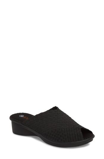 Women's Bernie Mev. Cyrene Wedge Sandal Us / 38eu - Black