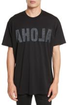 Men's Givenchy Columbian Fit Aloha Graphic T-shirt - Black