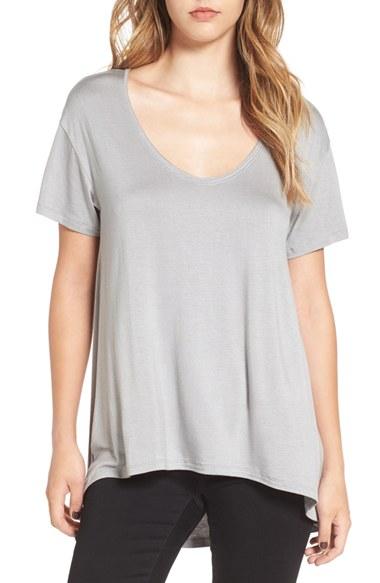 Junior Women's Sun & Shadow Oversize Tee