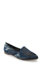 Women's Me Too Audra Loafer Flat .5 W - Blue
