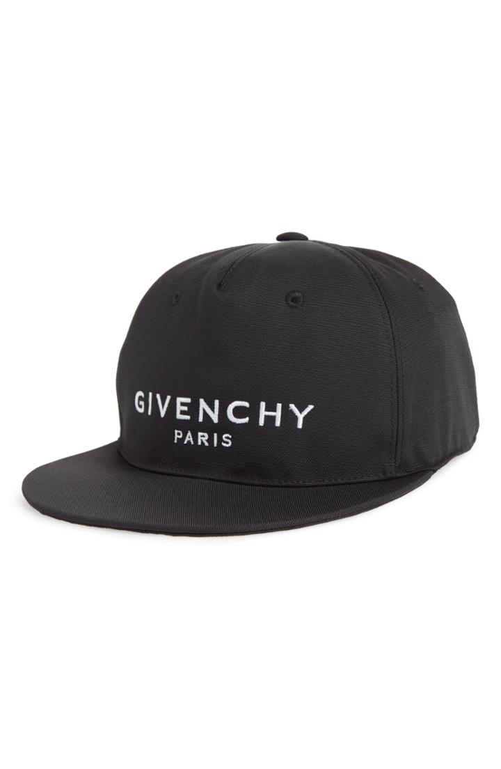 Men's Givenchy Flat Brim Logo Ball Cap -