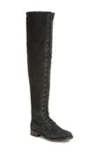 Women's Free People Tennessee Over The Knee Boot Us / 37eu - Black