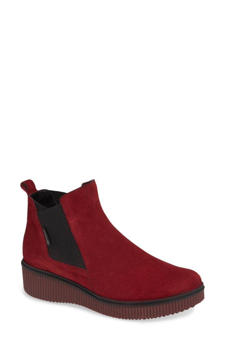 Women's Mephisto Emie Bootie .5 M - Red