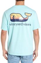 Men's Vineyard Vines Paddle Board Whale Fill Pocket T-shirt