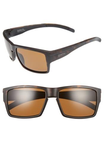 Men's Smith Outlier Xl 58mm Polarized Sunglasses - Matte Tortoise/ Brown
