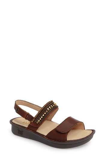 Women's Alegria 'verona' Sandal -6.5us / 36eu - Brown