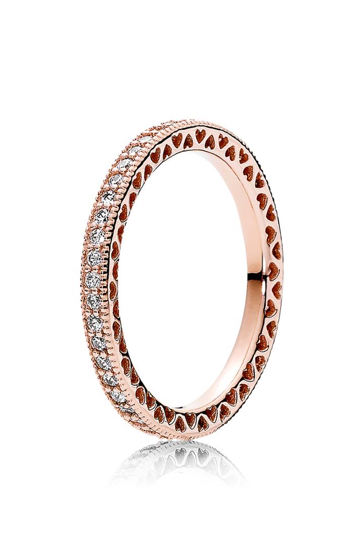Women's Pandora Hearts Of Pandora Eternity Stacking Ring
