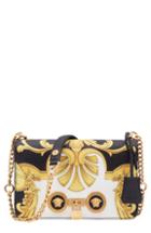 Versace Baroque Print Medium Icon Leather Crossbody Bag -