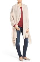 Women's Halogen Ottoman Rib Cashmere Wrap