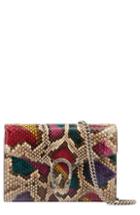 Gucci Dionysus Genuine Python Clutch - Beige