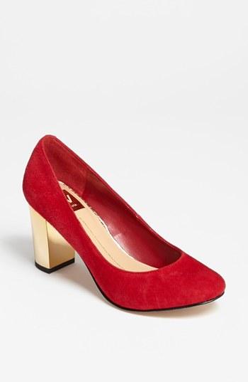 Dv By Dolce Vita 'dollie' Pump Red Suede