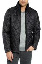 Men's Tumi Transit Quilted Jacket - Black