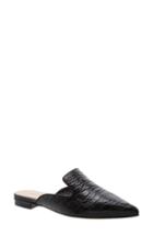 Women's Schutz Tracy Embossed Mule M - Black