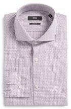 Men's Boss Mark Sharp Fit Check Dress Shirt