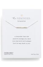 Women's Dogeared Good Vibes Reminder Bracelet