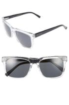 Men's Ted Baker London 55mm Polarized Sunglasses - Crystal