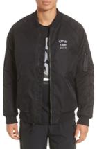 Men's Nike Jordan Sportswear City Of Flight Ma-1 Bomber Jacket - Black