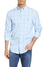 Men's Vineyard Vines Ridge Hill Classic Fit Check Sport Shirt - Blue