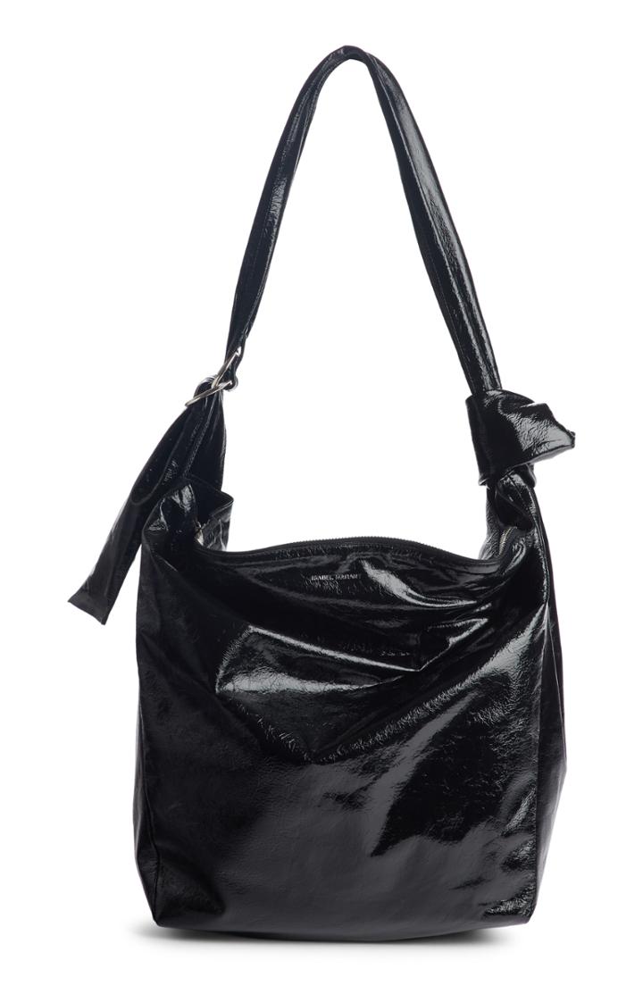 Isabel Marant Eewa Glazed Lambskin Hobo -