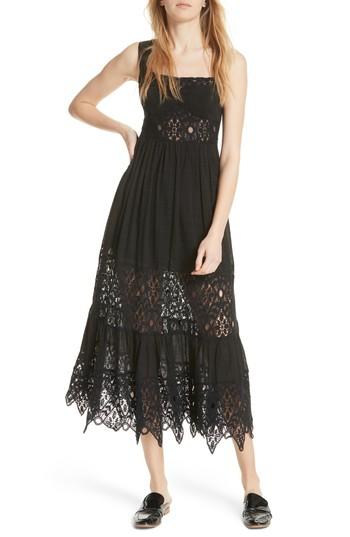 Women's Free People Caught Your Eye Maxi Dress - Black